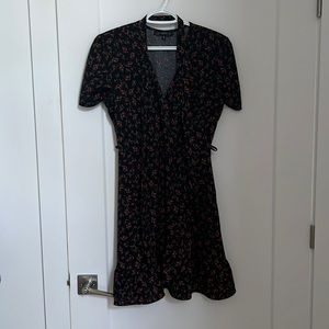 Dynamite Flower Dress with Belt